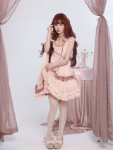 Whipped Berry Chiffon Dress