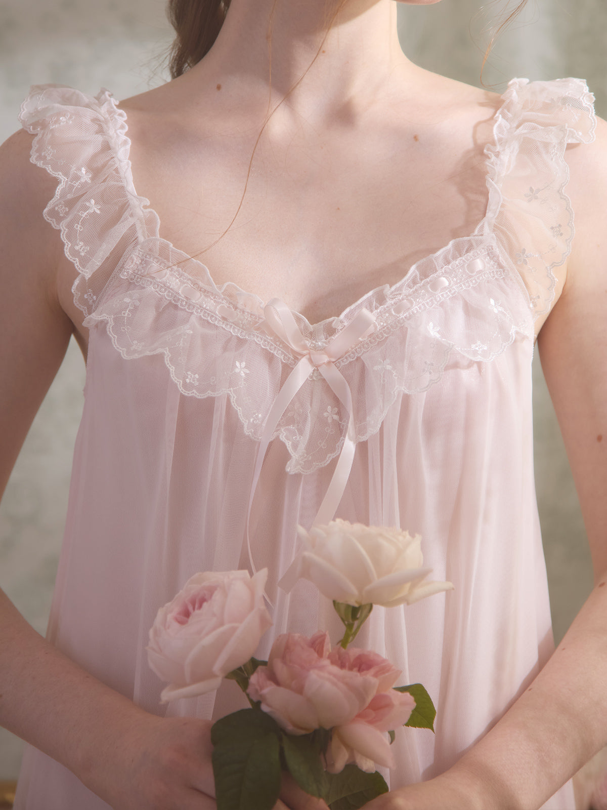 Moonlight Petals Nightdress