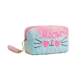 Plush Cute Meow Makeup Storage Bag