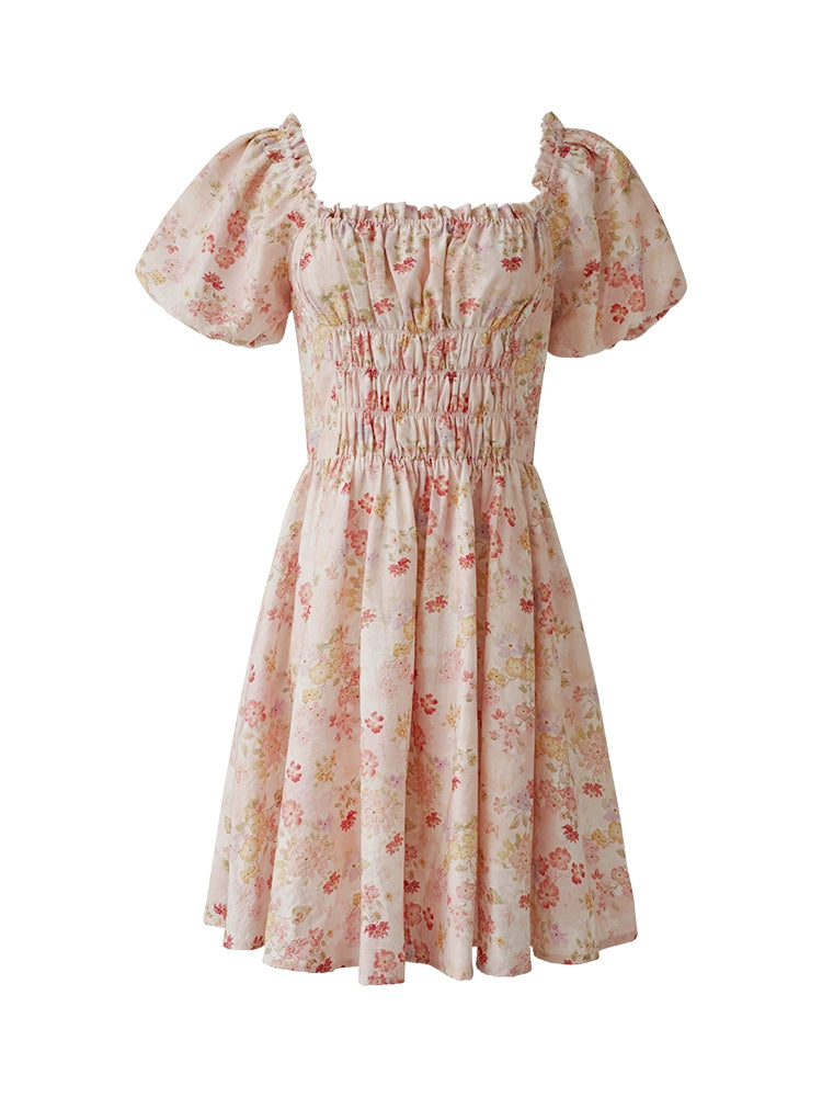 Blooming Sonata Puff Dress