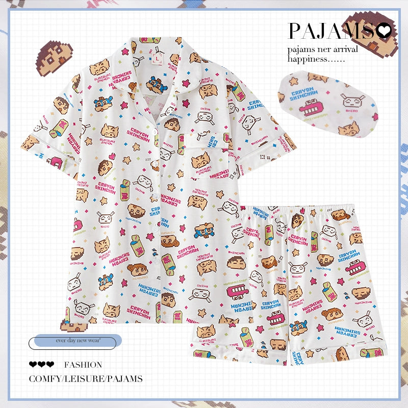 Japanese Cartoon Summer Cotton Pajama