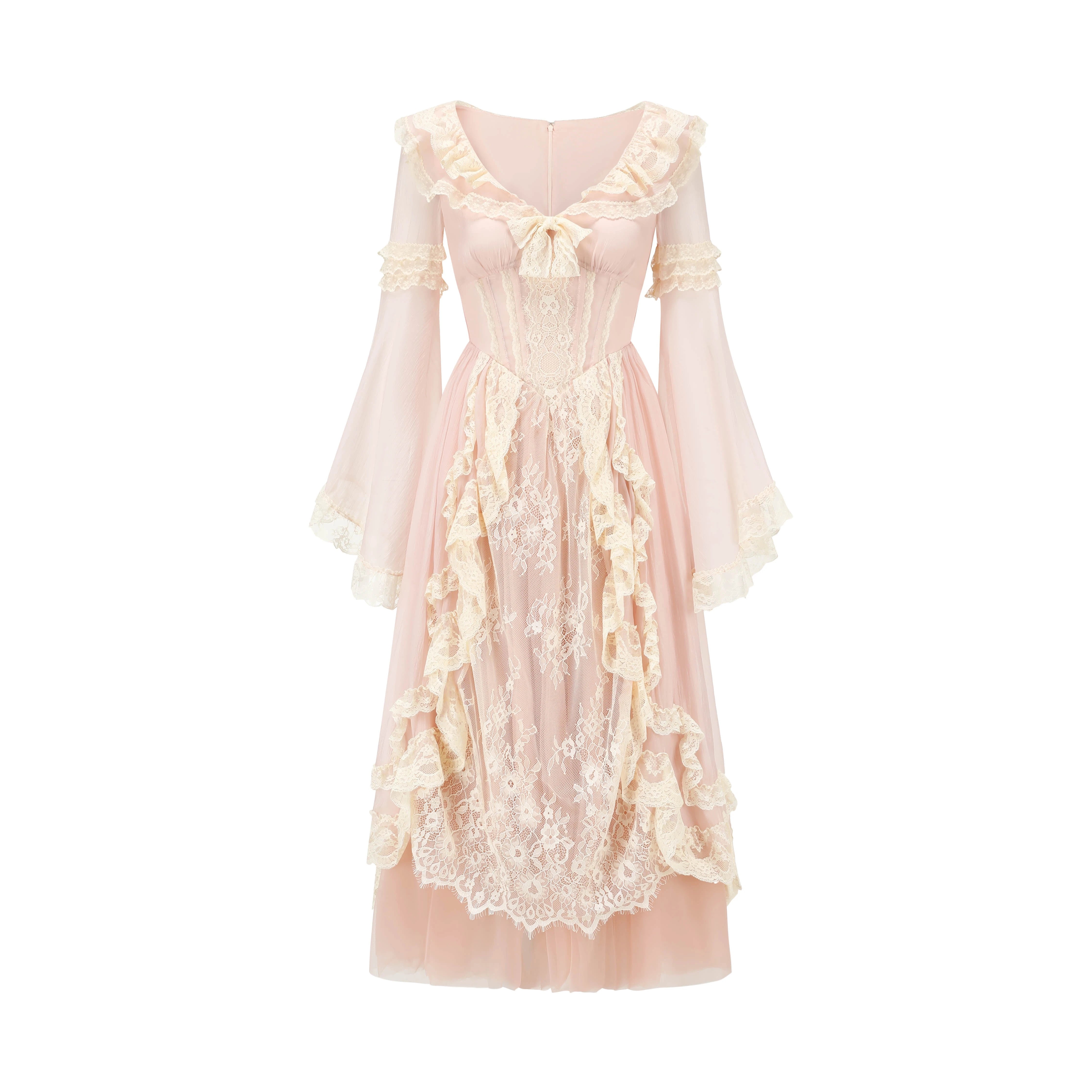 Dreamy Victorian Elegance Dress