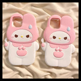 Cute Melody iPhone Silicone Case