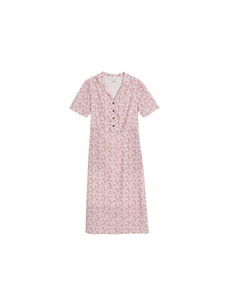 Pink Rosé Reading Dress