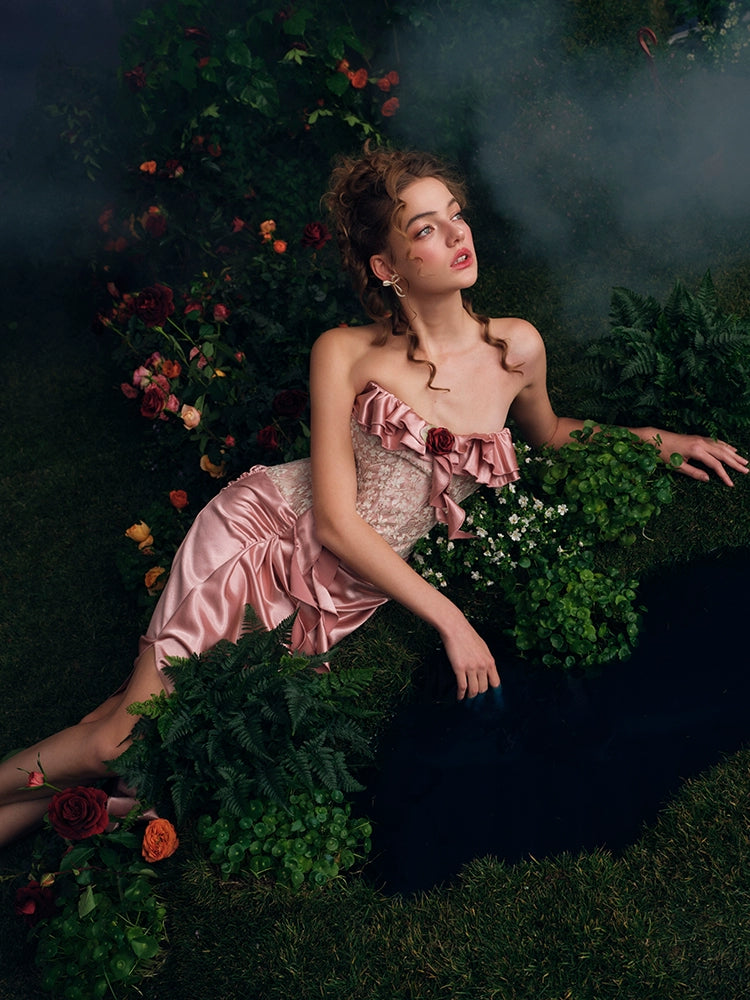 Velvet Rose Moonlight Dress