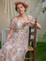 Garden Waltz Puff Dress