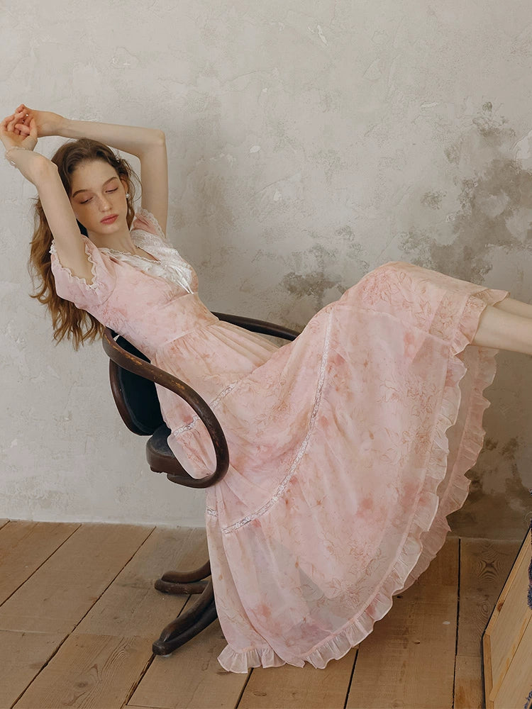 Blossom Whisper Gown