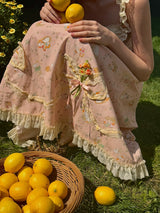 Lemon Garden Waltz Dress