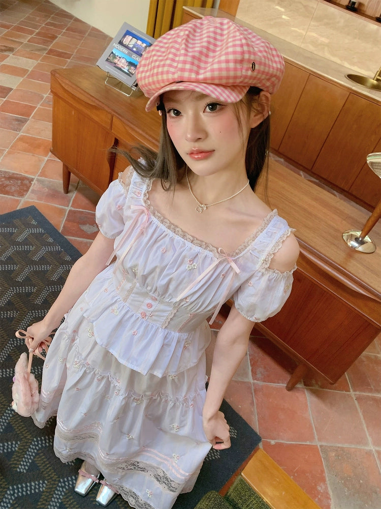 Cherry Bloom Corset Dress