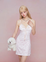 French Vintage Girly Slip Dress