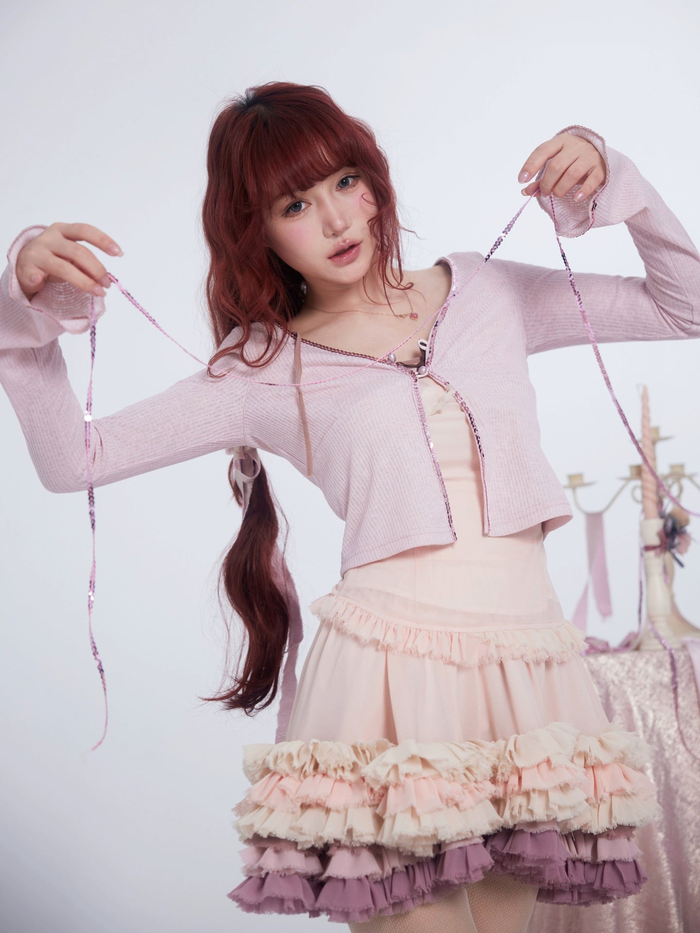 Misty Ribbon Whimsy Cardigan
