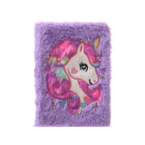 Plush Girly Secret Diary Notebook