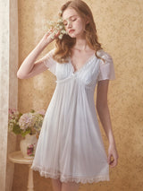 Dream Petal V-Lace Nightdress