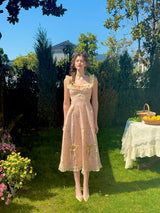 Lemon Garden Waltz Dress