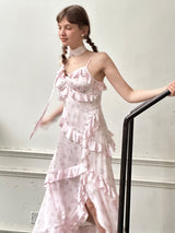 Pink Floral Slip Fairy Dress