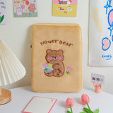 Plush Tablet iPad Storage Bag