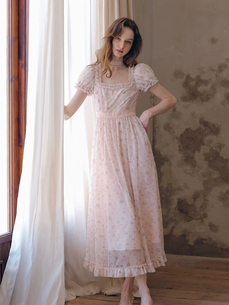Whispers of Lace Garden Dress
