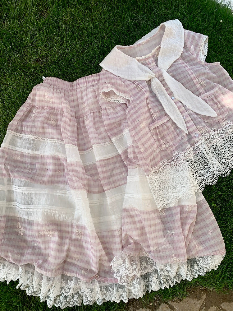 Strawberry Milk Picnic Set