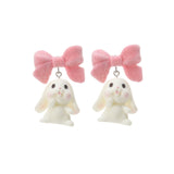 Super Cute Bunny Earrings Ear Clips