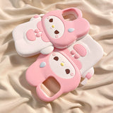 Cute Melody iPhone Silicone Case