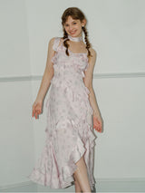 Pink Floral Slip Fairy Dress