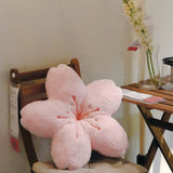 Pink Sakura Soft Plushie Pillow Cushion