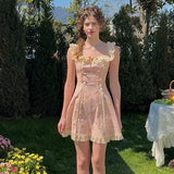 Lemon Garden Waltz Dress