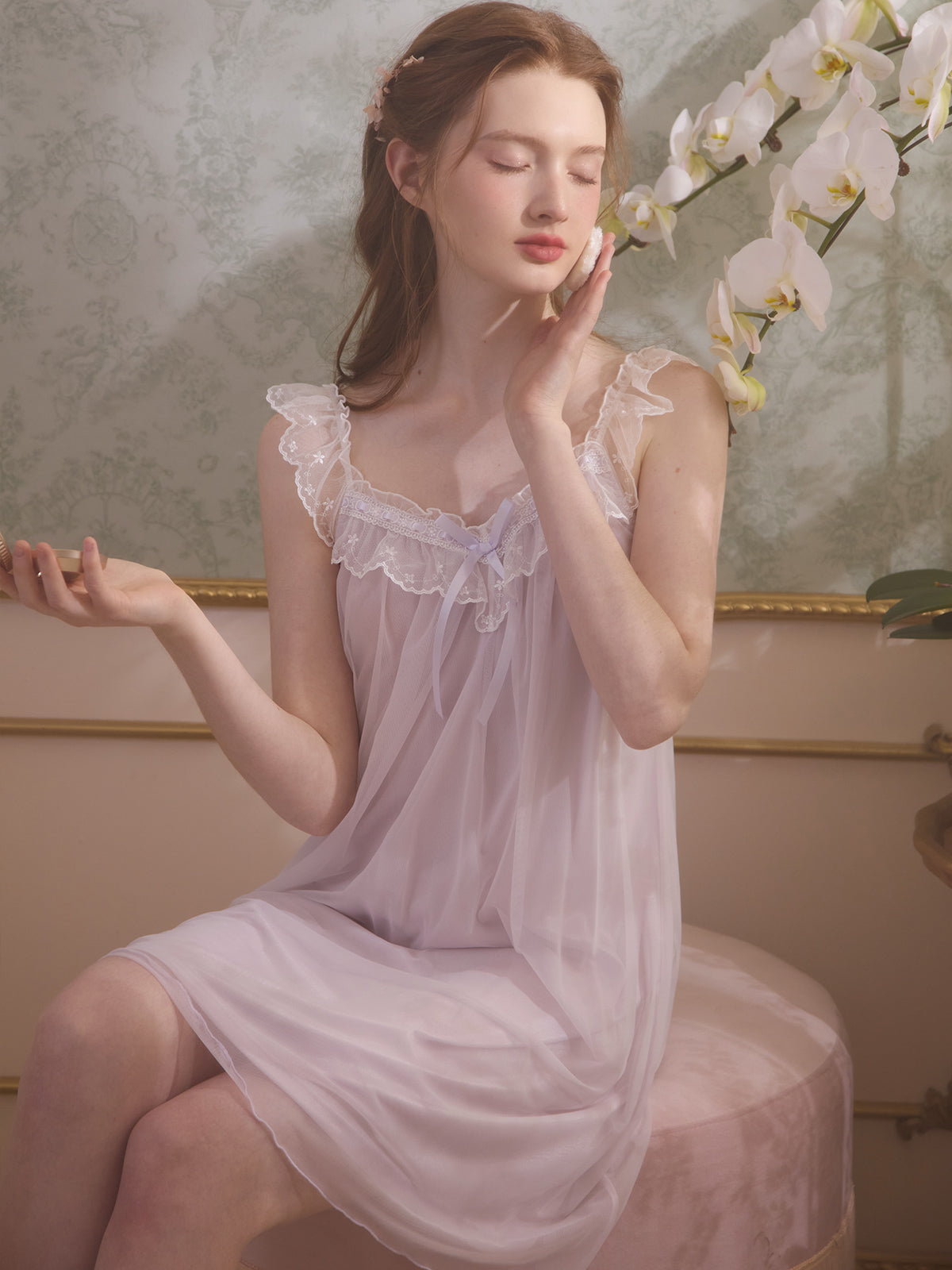 Moonlight Petals Nightdress