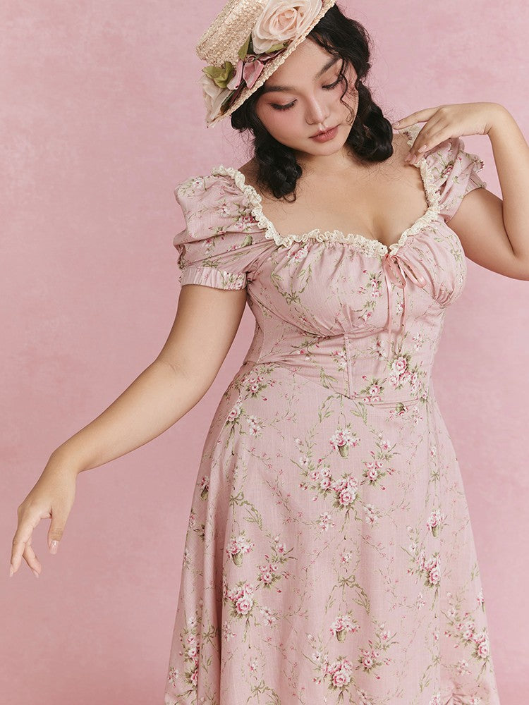 Victorian Rose Garden Gown