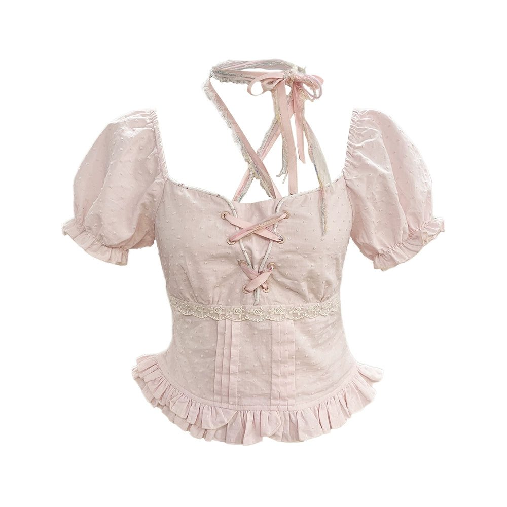 Rosy Lace Princess Set