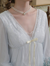 Moonlit Lace Nightgown
