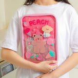 Cute Animal Ipad Tablet PVC Storage Bag