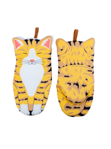 Cute Cat Paw Kitchen Baking Oven Gloves