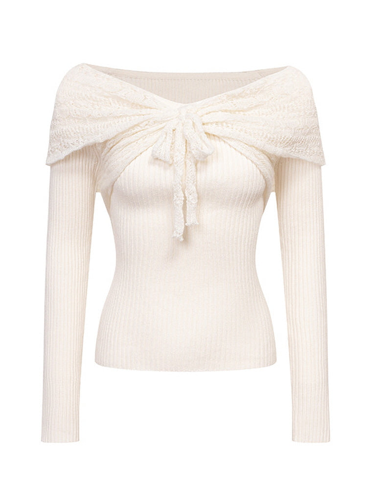 Frost Petal Whisper Knit