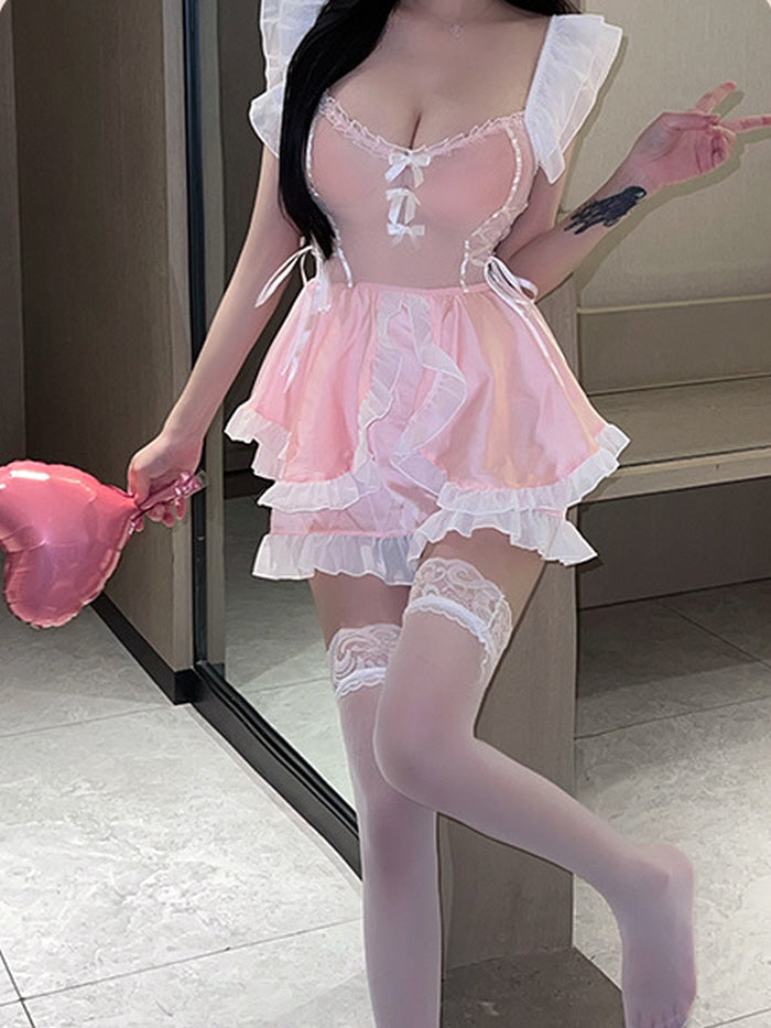 Sweet Dream Pink Maid Uniform