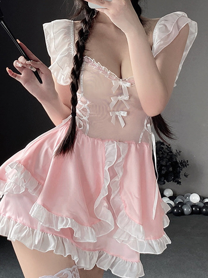 Sweet Dream Pink Maid Uniform