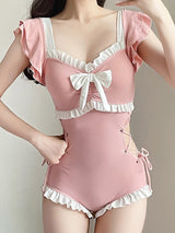 Milky Sweetheart One-piece Swimsuit