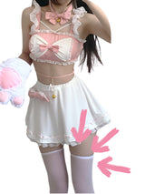 Maid Cosplay Uniform Cat Set