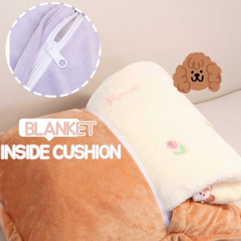 Sweet Nap Bunny Pillow Blanket