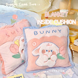 Sweet Nap Bunny Pillow Blanket