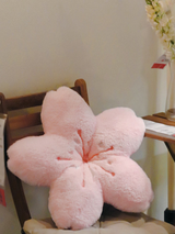 Pink Sakura Soft Plushie Pillow Cushion