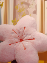 Pink Sakura Soft Plushie Pillow Cushion