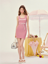 Sweetheart Knit Mini Dress