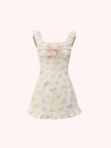 Sweet Blossom Ruffle Dress