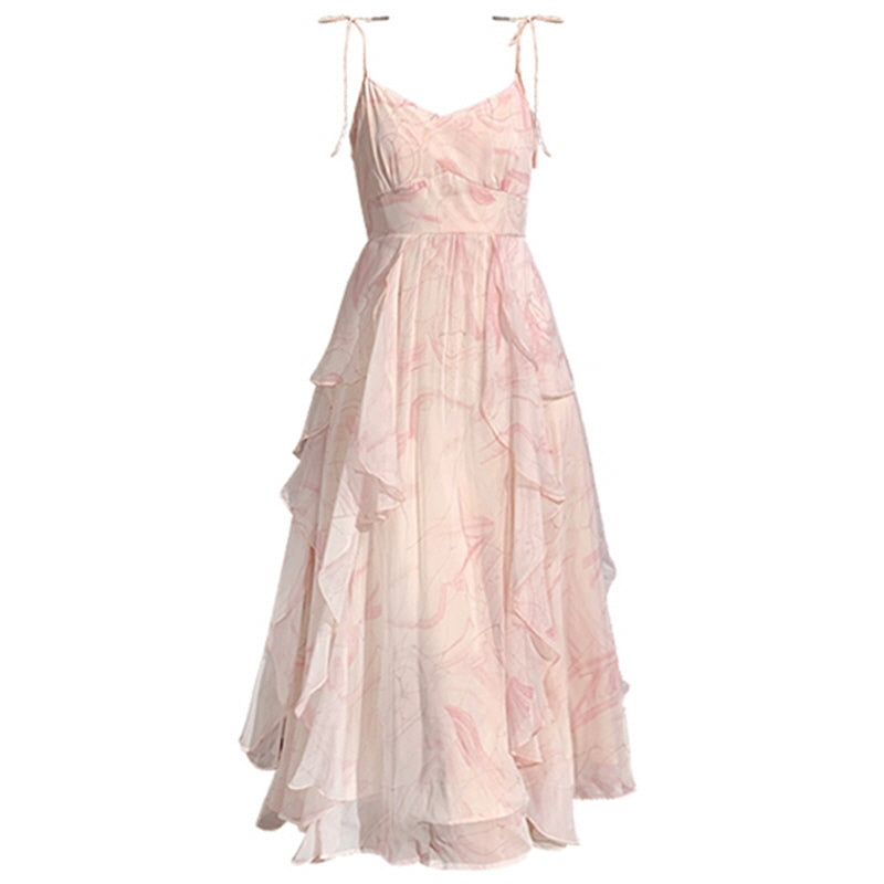 Pink Slip Fairy Maxi Dress